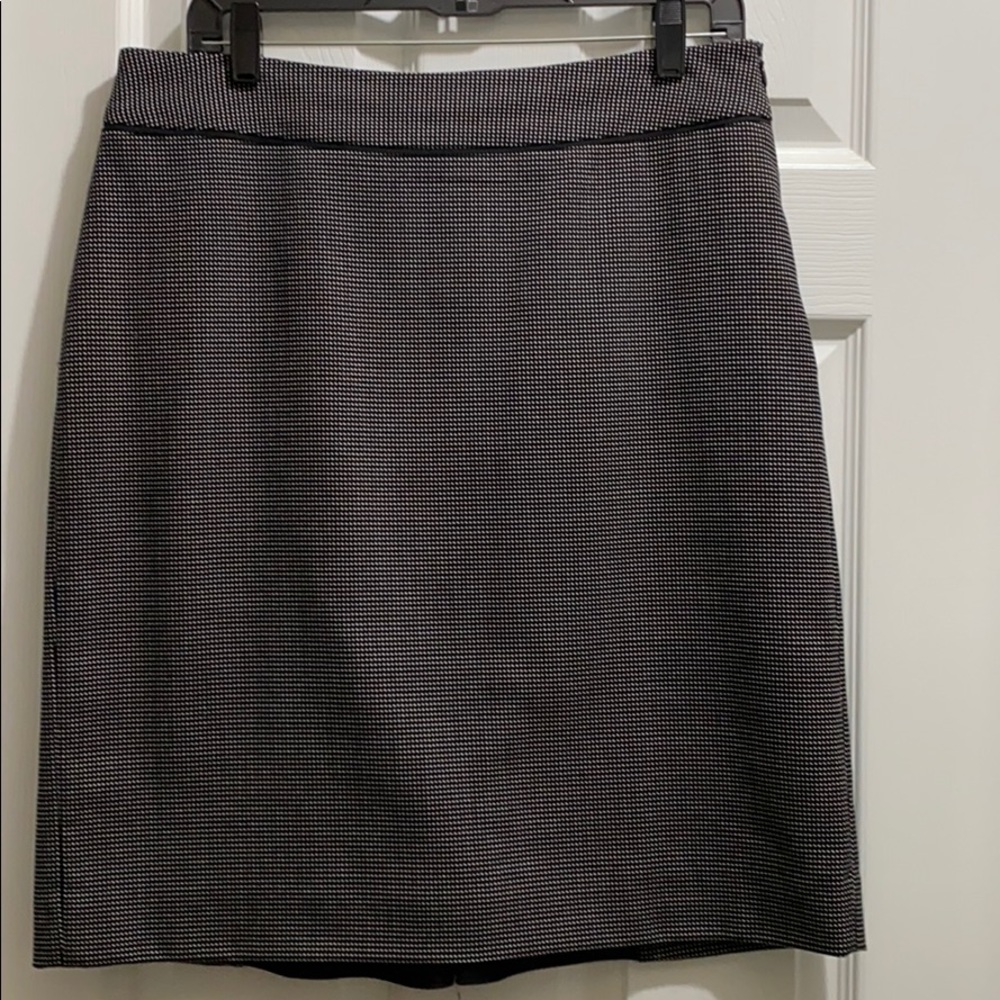WHBM Polka Dot Pencil Skirt